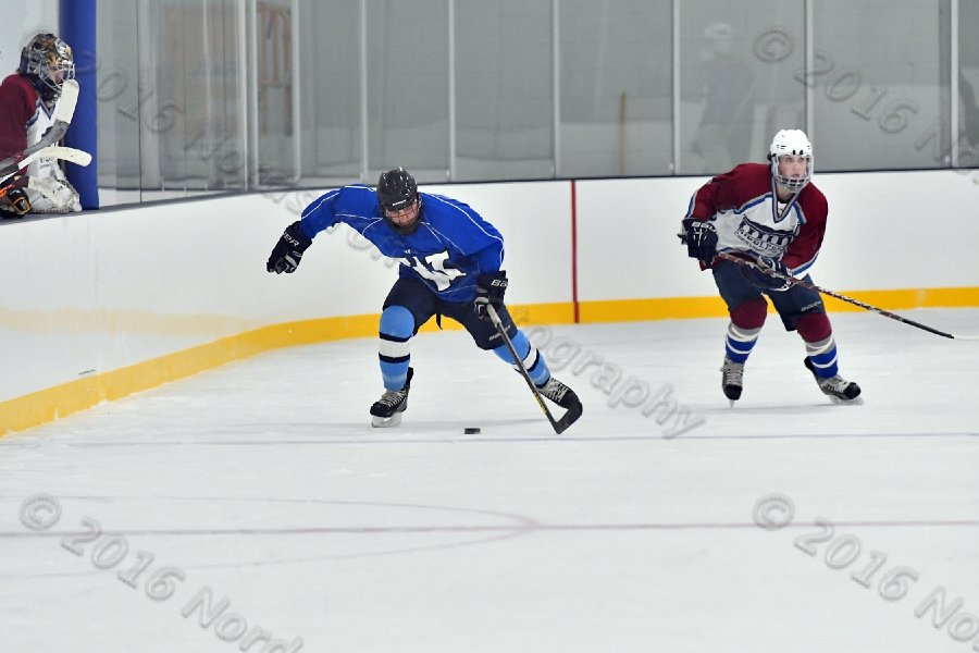 Wheaton College Men\'s Ice Hockey vs Middlesex Community College. - Photo By: KEITH NORDSTROM